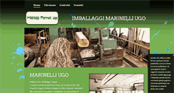 Desktop Screenshot of imballaggimarinelli.com